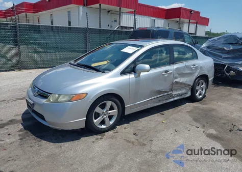 2006 Honda Civic Ex from USA, damaged, VIN 1HGFA16896L072124
